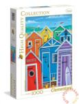 Clementoni Szivárvány parti kunyhók 1000 db-os (39327)