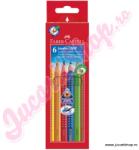 Faber-Castell Jumbo creioane colorate de 6 bucăţi - Faber Castell (110906)