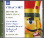 NAXOS Igor Stravinsky: Histoire de Soldat (Suite), Pastorale, Three Pieces for Clarinet