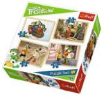 Trefl A Treflikow család kalandjai 4 az 1-ben puzzle (34271)