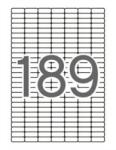 APLI Etikett, univerzális, kerekített sarkú, 25, 4x10 mm, APLI, 1890 etikett/csomag (LCA12927) - iroda24