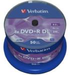 Verbatim DVD+R Dual Layer Verbatim 50 bucati, 8x, 8.5GB (43758) - pcone