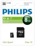Philips microSDHC 8GB Class 10 FM08MP45B/00