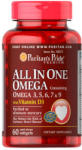 Puritan's Pride All In One Omega+D3-vitamin kapszula 60 db