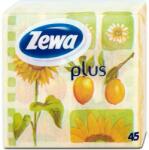 Zewa Plus 1 rétegű napraforgó mintás szalvéta 45db