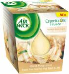 Air Wick Essential Oils Infusion Vanilla & Brown Sugar illatgyertya 105 g
