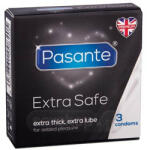 Pasante Healthcare Ltd Pasante Extra Sigur Prezervative Groase - 3 bucati