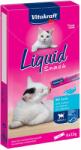 Vitakraft 6x15g Vitakraft Cat Liquid lazac & omega-3 macska snack
