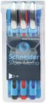 Schneider Pix cu rubber grip SCHNEIDER Slider Memo XB, 3 culori/set