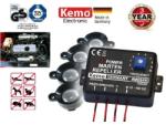 Kemo M094N 12V szabályozható ultrahangos nyestriasztó 4db piezo hangszóróval