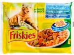 Friskies Adult salmon, tuna, sardine & cod 4x100 g