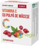 Parapharm Vitamina C cu pulpa de macese 30 comprimate