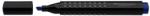 Faber-Castell Marker Permanent Albastru Varf Tesit Grip 1505 Faber-Castell (FC150351) - viamond