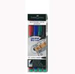 Faber-Castell Marker Permanent Set 4 M Multimark Faber-Castell (FC152504) - viamond