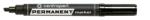 Centropen Marker Permanent Negru Varf Tesit 1-4.6mm 8576 Centropen (CE857601) - viamond
