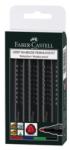 Faber-Castell Marker Permanent Varf Rotund Set 4 Grip 1504 Faber-Castell (FC150404) - viamond