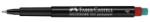 Faber-Castell Marker Permanent Rosu S Multimark Faber-Castell (FC152321) - viamond