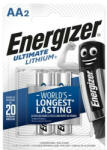 Energizer Elem, AA ceruza, 2 db, Lítium, ENERGIZER "Ultimate Lithium (639154) - iroszer24