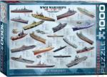 EUROGRAPHICS WWII Warships 1000 db-os (6000-0133)