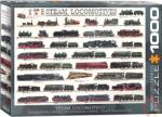 EUROGRAPHICS Steam Locomotives 1000 db-os (6000-0090)