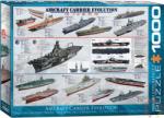 EUROGRAPHICS Aircraft Carrier Evolution 1000 db-os (6000-0129)