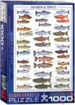 EUROGRAPHICS Salmon & Trout 1000 db-os (6000-0311)