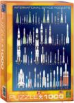 EUROGRAPHICS International Space Rockets 1000 db-os (6000-1015)