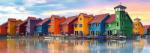 Trefl Panoráma Puzzle - Groningen, Hollandia 1000 db-os (29034)