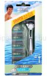 Wilkinson Sword Quattro Titanium Sensitive borotva + tartalék pengék 10 db
