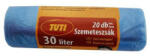 TUTI Szemeteszsák, 30 l, 20 db, 50x60 cm, 9 , TUTI, kék (PDP_019) - iroszer24