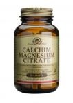 Solgar Calcium Magnesium Citrate 50 comprimate