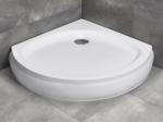 Radaway Cadita dus semirotunda Radaway Patmos B, 90x90X16 cm, panou inclus (4T99155-03)