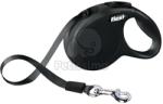 flexi Lesă cu bandă Flexi Classic XS, diverse culori, 3 m negru