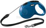 flexi Lesă tip șnur Flexi Classic M, diverse culori, 5 m albastru