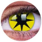 MAXVUE VISION Crazy Sárga Csillag (2 db), fedő, 3 havi kontaktlencse - dioptria nélkül