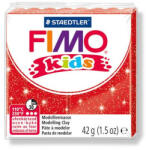 FIMO Gyurma, 42 g, égethető, FIMO "Kids", glitteres piros (8030-212) - iroszer24