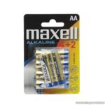 Maxell 18732 Ceruza elem, 1, 5V, (AA, LR6 méret), 4 + 2 db / csomag