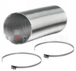 AluVent Flexibilis alumínium cső 100/1m + ajándék 2db csőbilincs (105147)