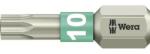Wera TORX® nemesacél bitek, 25 mm Wera 05071032001 T 10 6, 3 mm (1/4) hatlapú DIN 3126-C 6, 3, ISO 1173 Hossz: 25 mm