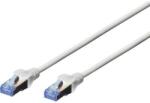 ASSMANN RJ45 Hálózati csatlakozókábel, CAT 5e SF/UTP [1x RJ45 dugó - 1x RJ45 dugó] 3 m, szürke UL minősített