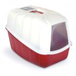 MPS KOMODA - Закрита котешка тоалетна, с лопатка и филтър с активен въглен - 54 x 39 x 40 (височина) см, MPS Италия - 05065