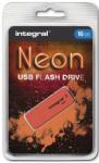 Integral Neon 16GB USB 2.0 INFD16GBNEONOR Memory stick