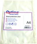 OPTIMA Folie protectie pentru documente A4, 40 microni, 100/set, Optima - cristal (OP-50203800)