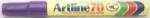 ARTLINE Permanent marker varf rotund, 1.5mm, corp metalic, ARTLINE 70 - violet (EK-70-PR)