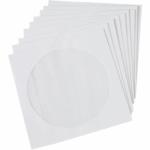 FARA MARCA Plic CD, 124 x 124mm, gumat, alb, 80 g/mp (RK25CD124124087)