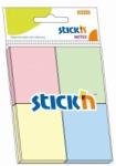 STICKN Notes autoadeziv 38 x 51 mm, 4 x 50 file/set, Stickn - 4 culori pastel (HO-21090)