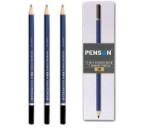 PENSAN Creion grafit, B, tehnic, hexagonal, PENSAN (PN15010B)