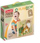 Quercetti Four Puzzle Animale Salbatice Bio (Q80711) Puzzle