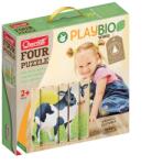 Quercetti Four Puzzle Animale Ferma Bio (Q80712) Puzzle