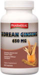 Pharmekal Koreai Ginseng 650 mg kapszula 60 db
